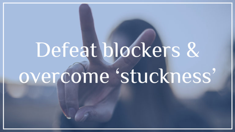 If you feel blocked from accomplishing your goals, I’ll unlock your inner strength to battle blockers and see new perspectives, getting you unstuck.